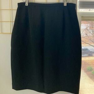 Green Ann Taylor pencil skirt